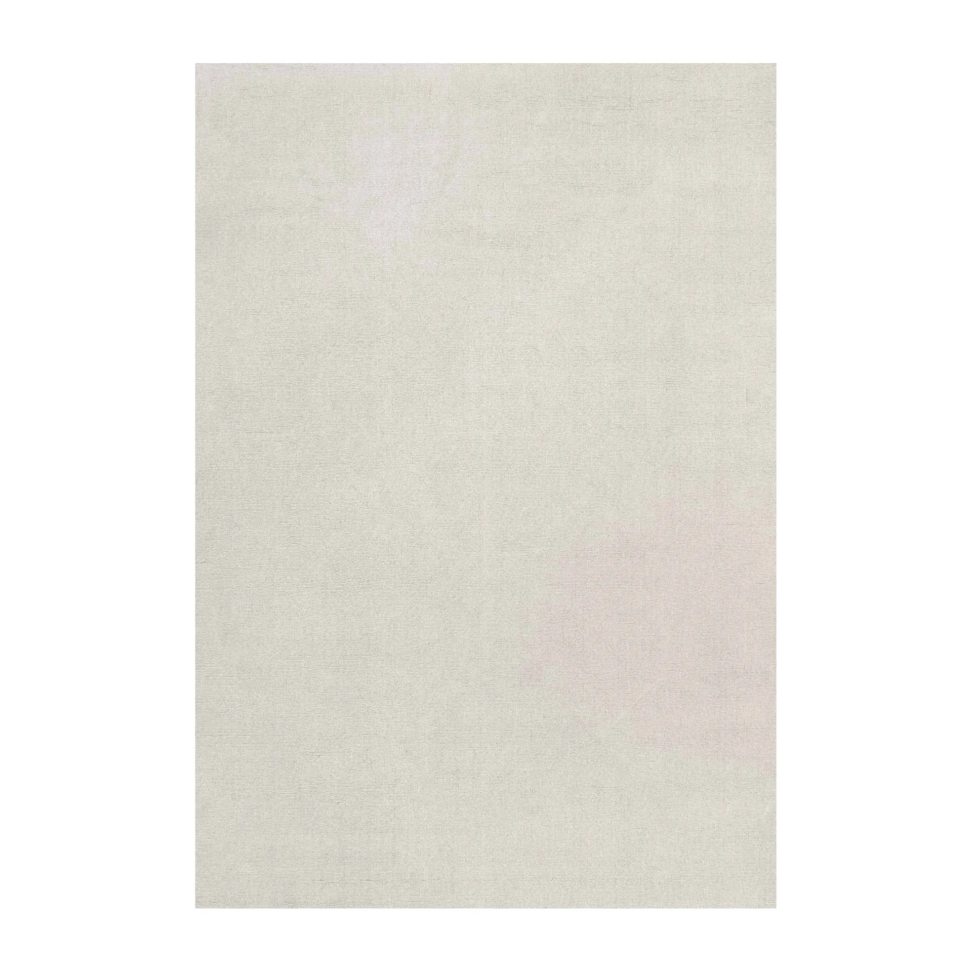 Classic solid wool carpet 300x400 cm, Bone white Layered