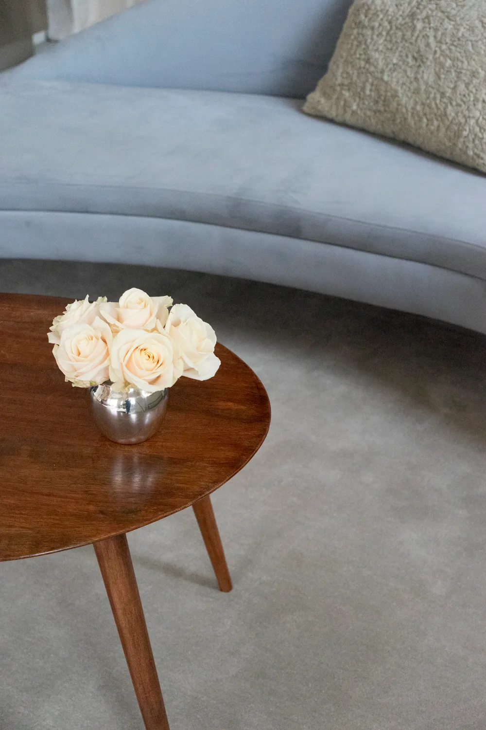 Classic solid wool carpet 300x400 cm, Oatmeal. 300x400 cm Layered