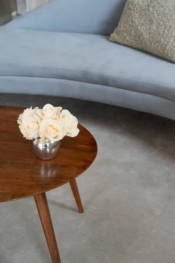 Classic solid wool carpet 300x400 cm - Oatmeal. 300x400 cm - Layered