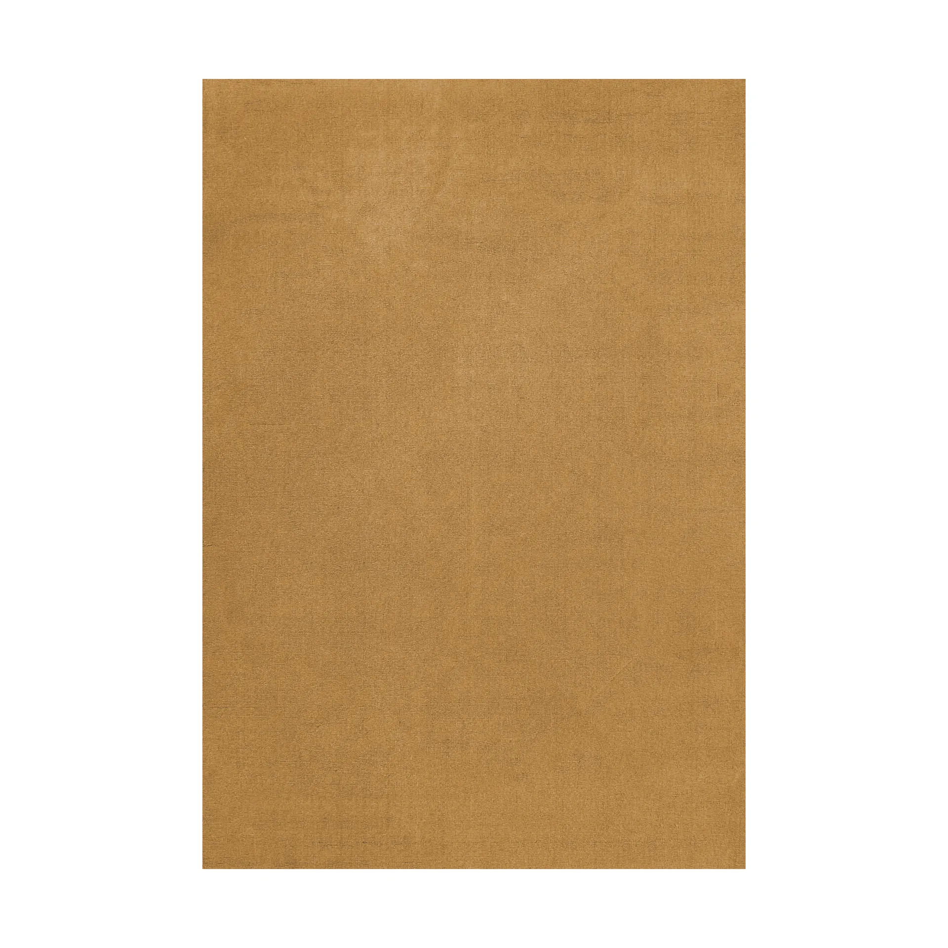 Classic solid wool carpet 300x400 cm, Ochre, 300x400 cm Layered