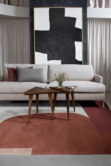 Cloudberry wool rug - 200x300 cm - Layered