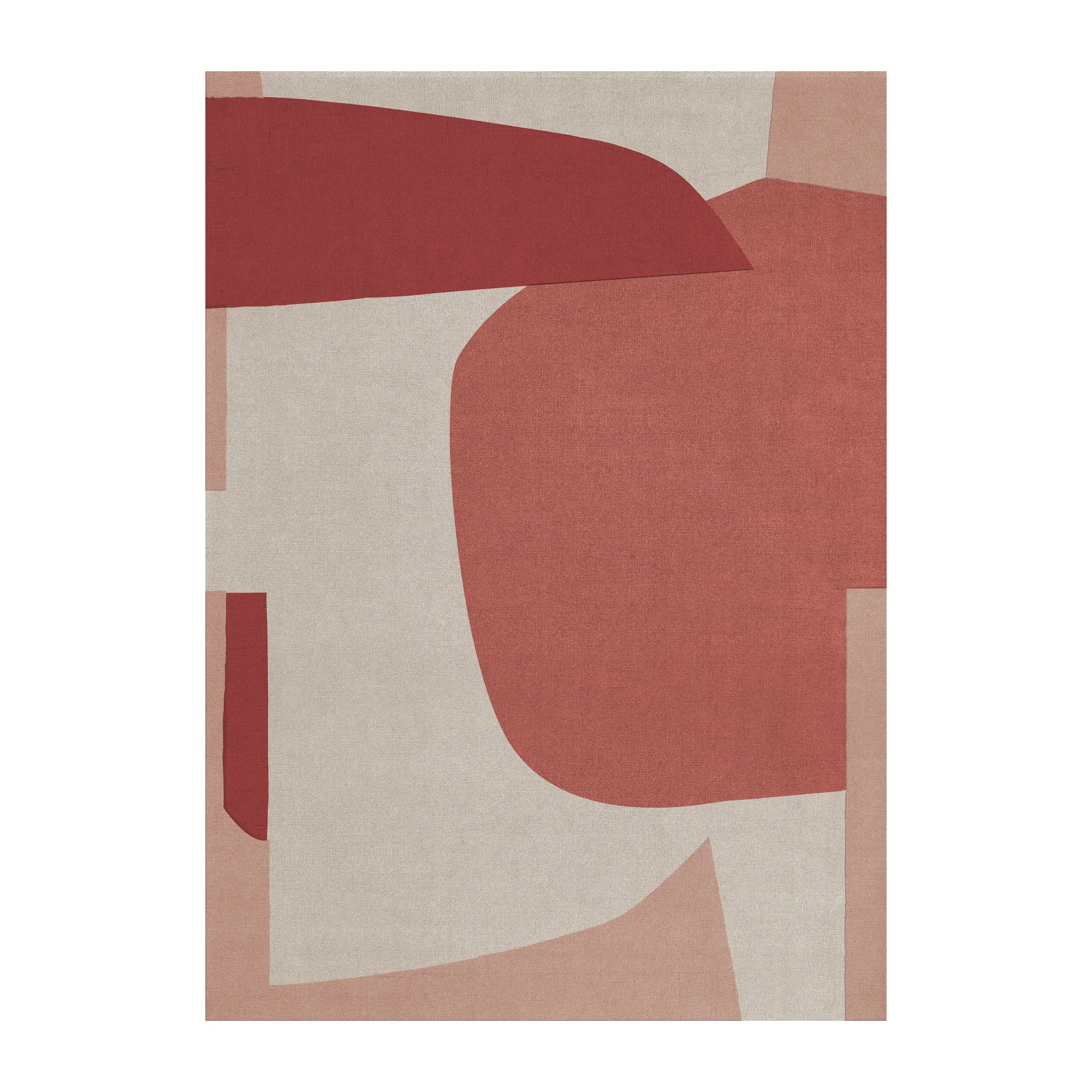 Cloudberry wool rug, 300x400 cm Layered