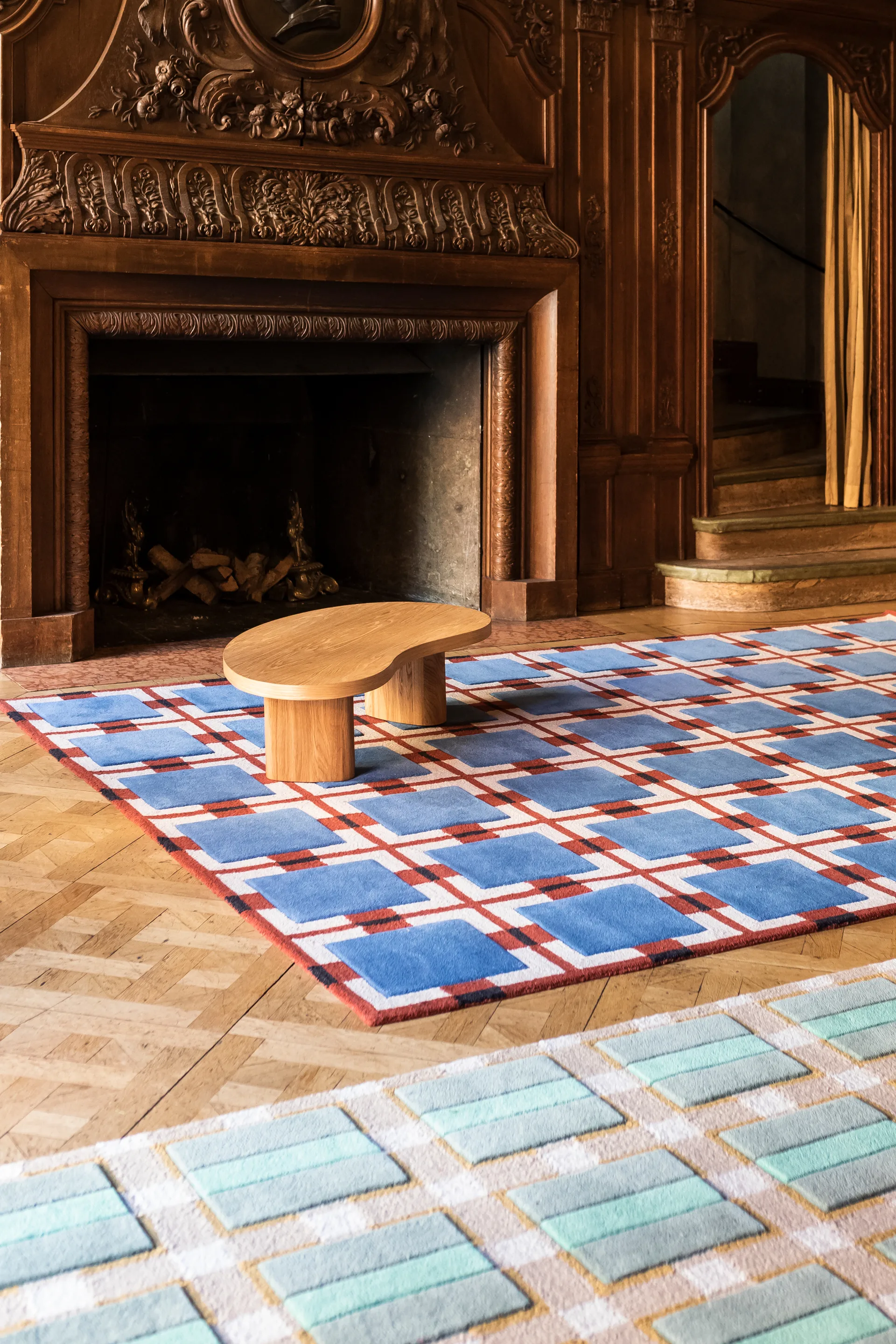Evelina Kroon Berry rain wool carpet, 180x270 cm Layered