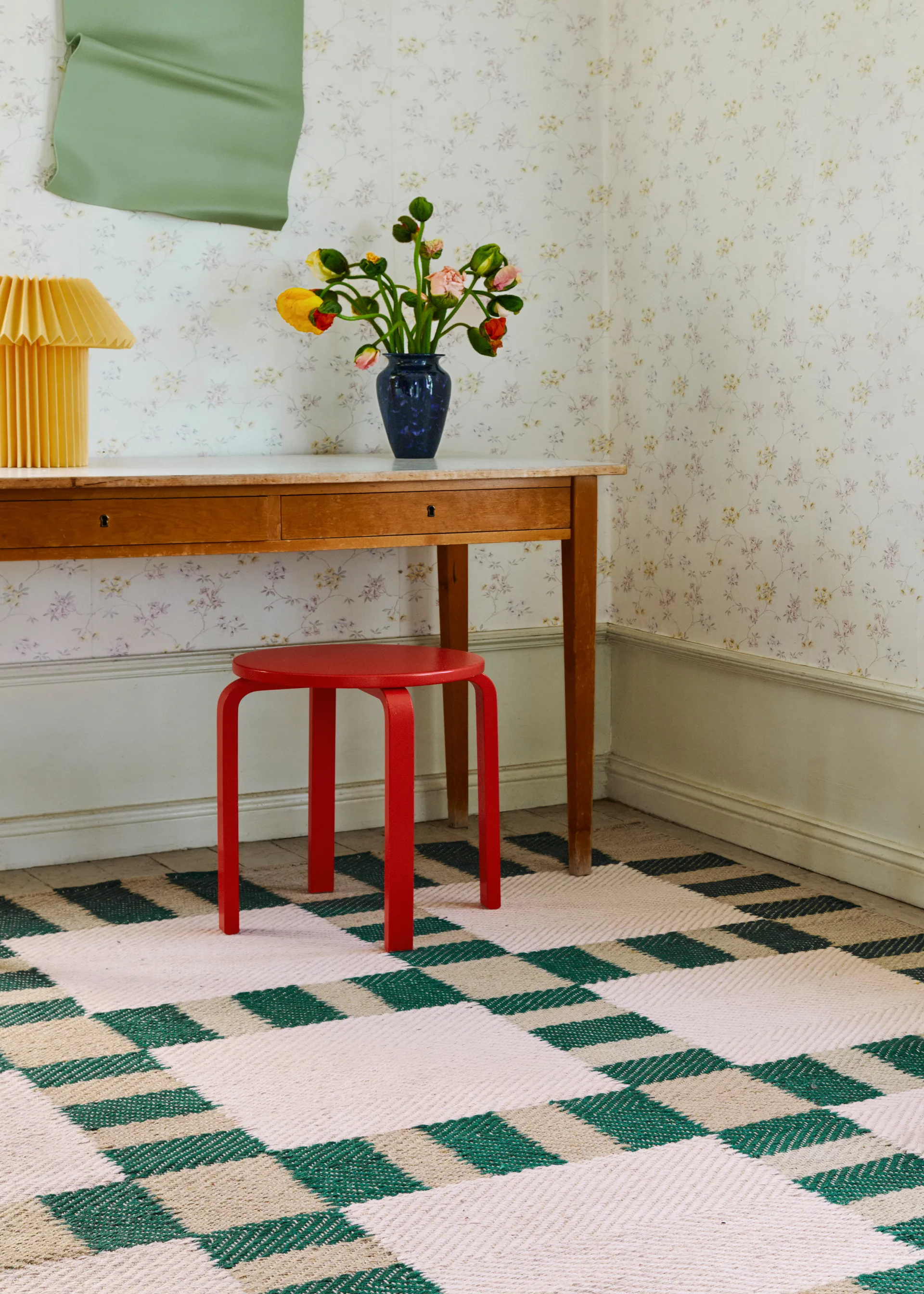 Evelina Kroon jute rug 180x270 cm, Korean chives Layered