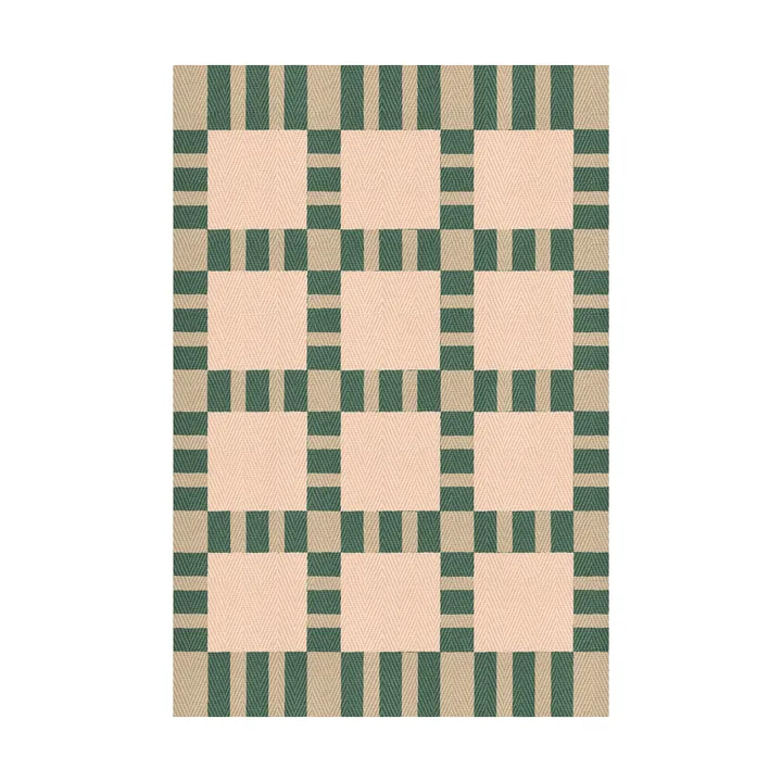 Evelina Kroon jute rug 200x300 cm - Korean chives - Layered