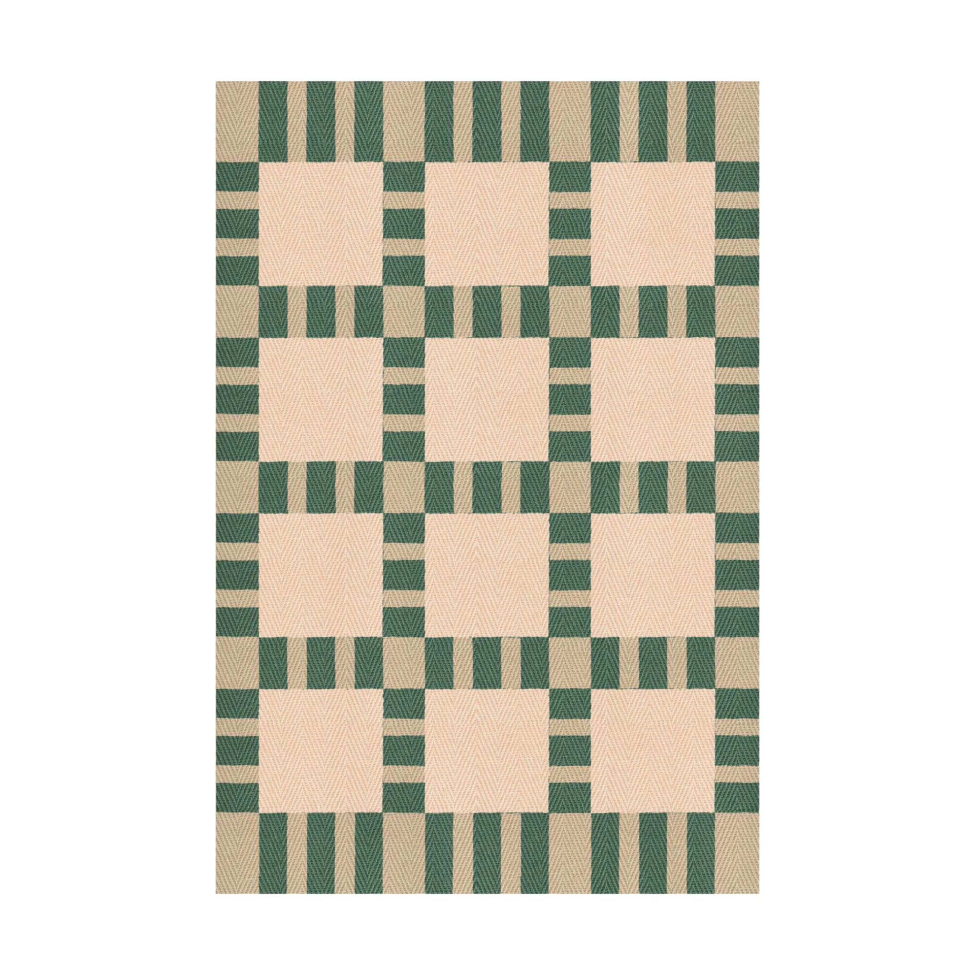 Evelina Kroon jute rug 250x350 cm, Korean chives Layered