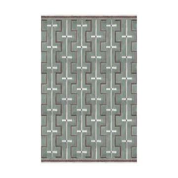 Johanna wool carpet - Sage. 300x400 cm - Layered