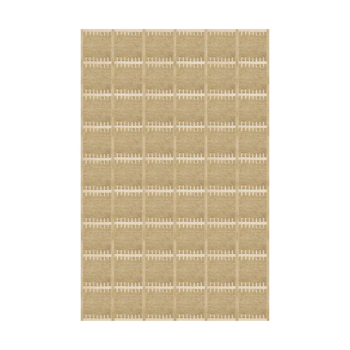 Lilly wool carpet - Mustard, 200x300 cm - Layered
