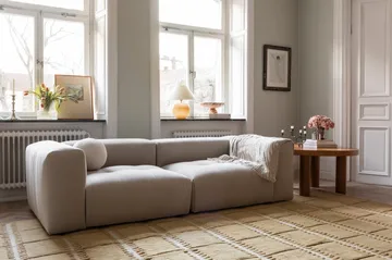 Lilly wool carpet - Mustard. 250x350 cm - Layered