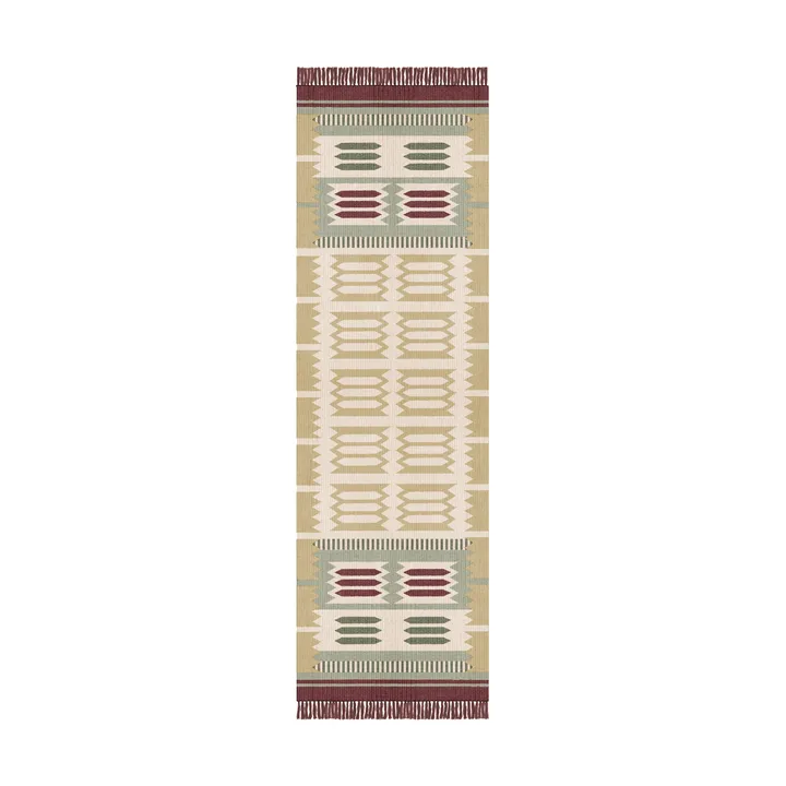 Röllakan Hilma hallway carpet - Primrose, 75x240 cm - Layered