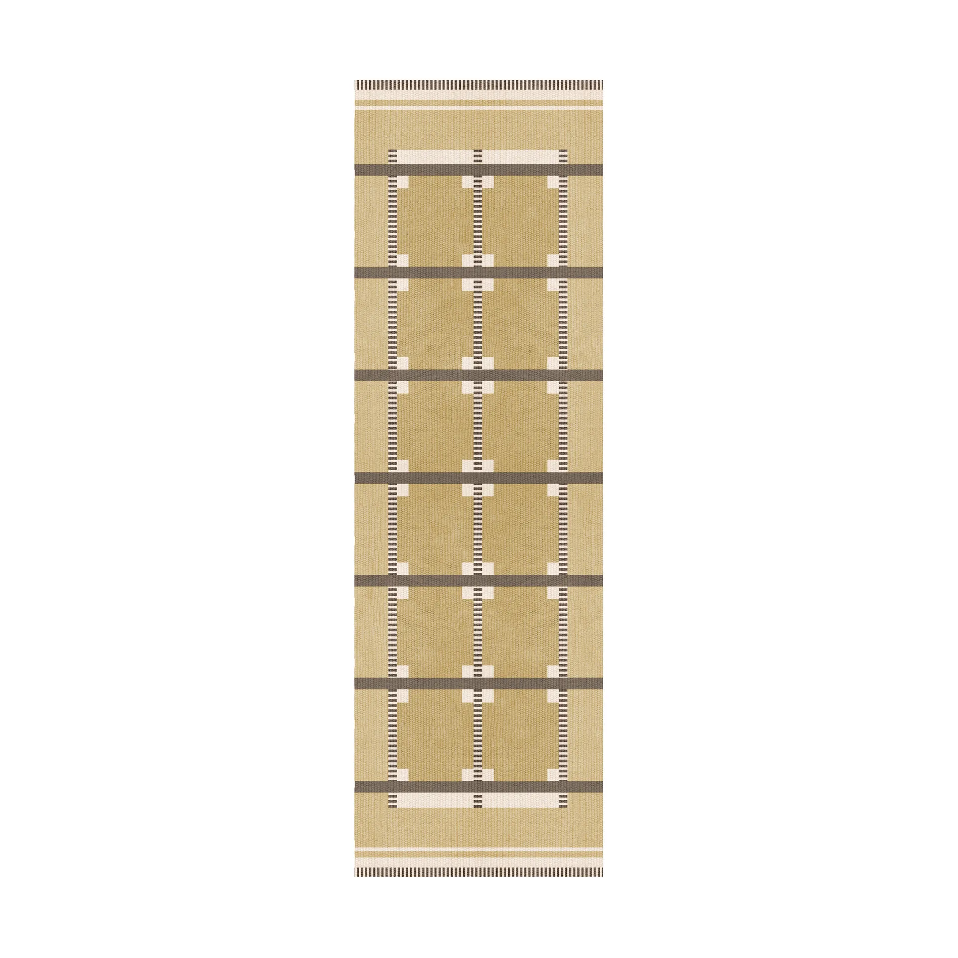 Röllakan Ruth runner, Harvest yellow, 75x240 cm Layered