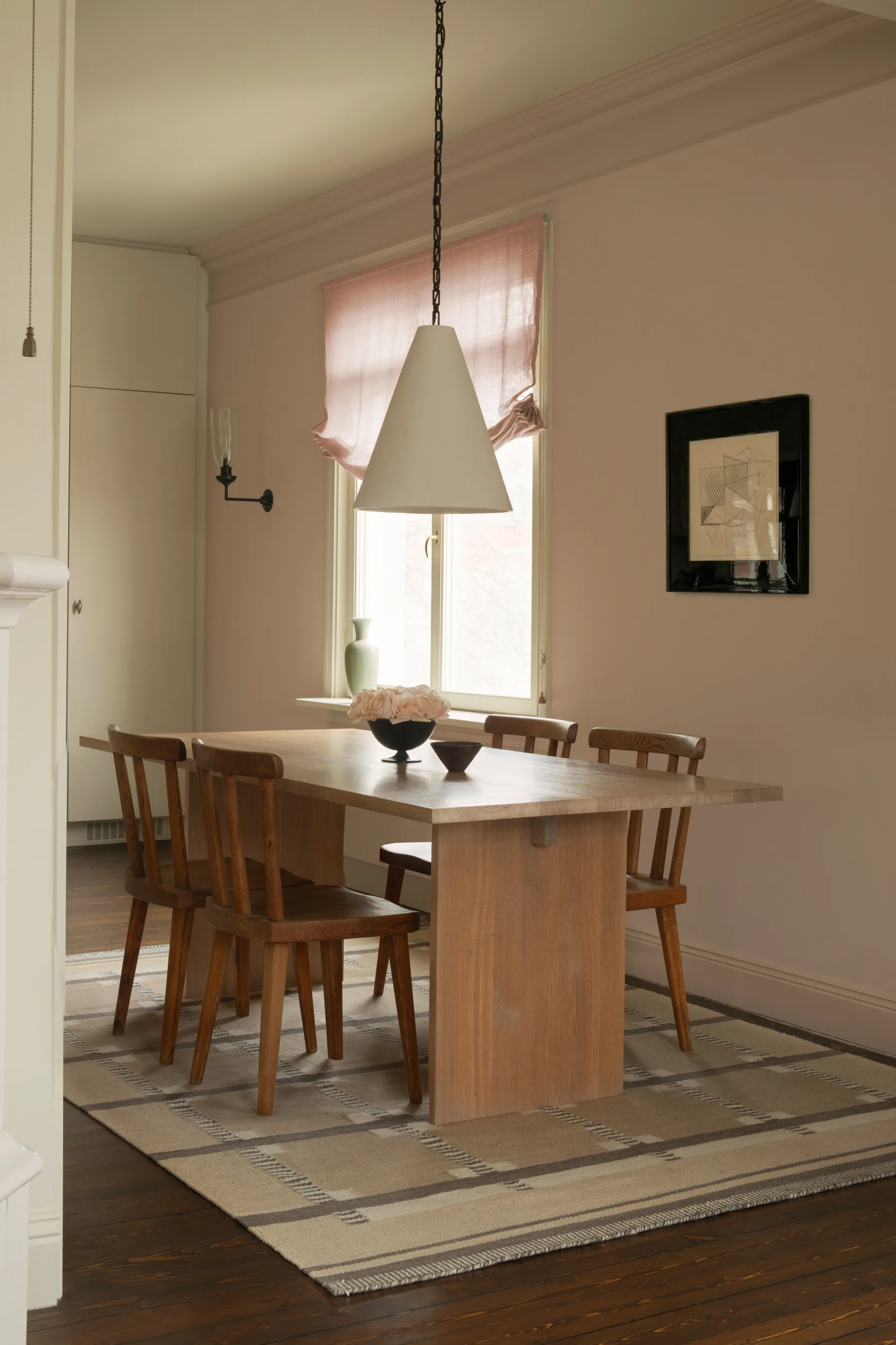 Röllakan Ruth wool rug, Almond, 180x270 cm Layered