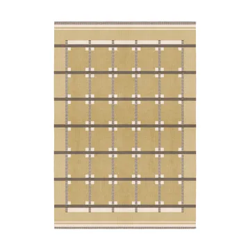 Röllakan Ruth wool rug - Harvest yellow, 140x200 cm - Layered