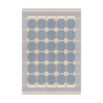 Röllakan Ruth wool rug - Summer sky, 200x300 cm - Layered
