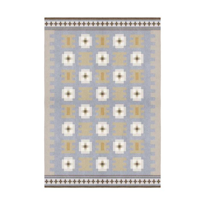 Röllakan Selma wool rug - Dove, 200x300 cm - Layered
