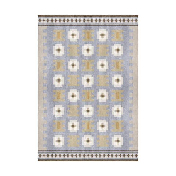 Röllakan Selma wool rug - Dove, 250x350 cm - Layered