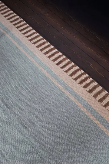 Röllakan Solid wool rug - Sky blue, 180x270 cm - Layered