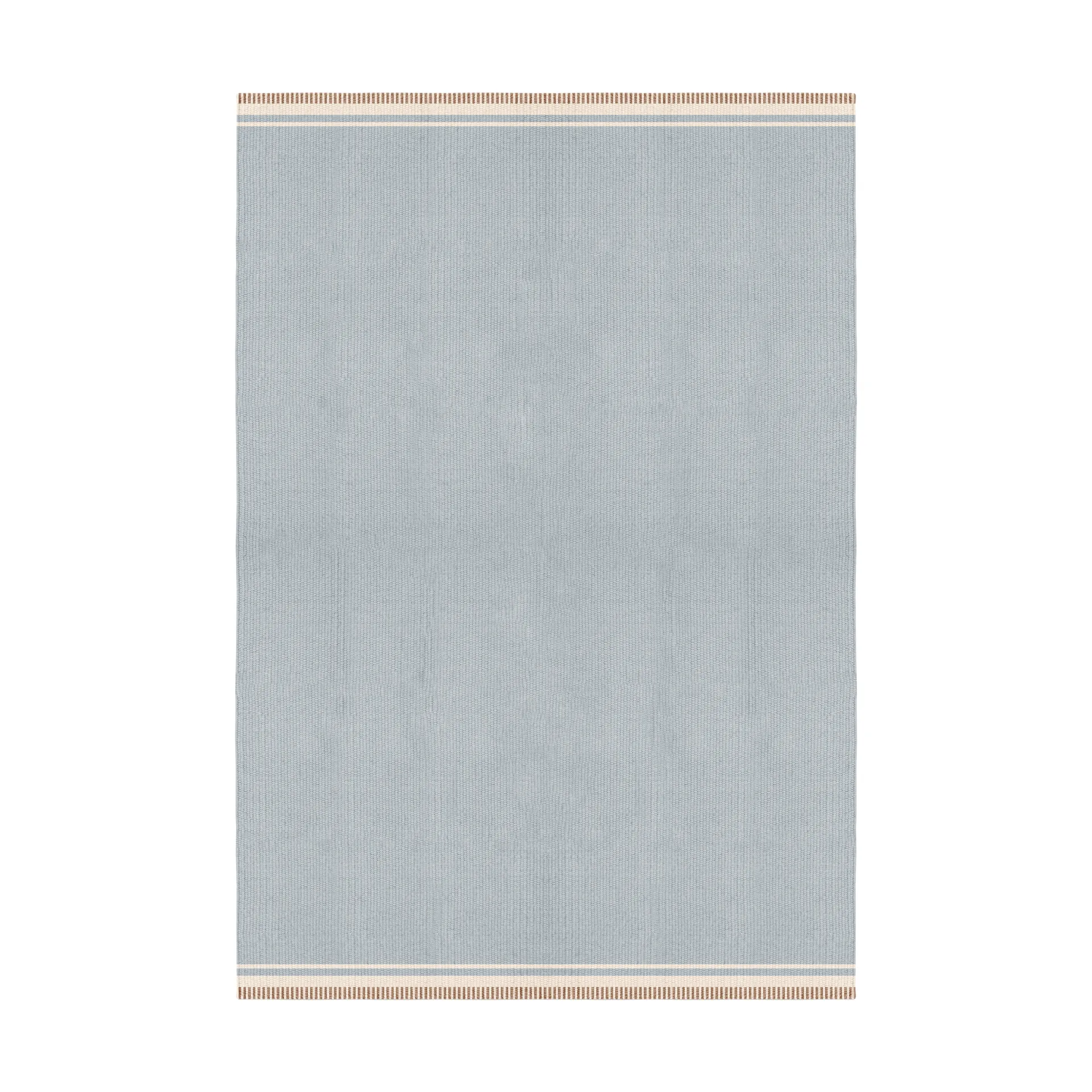 Röllakan Solid wool rug, Sky blue, 200x300 cm Layered