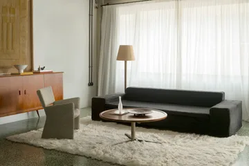 Shaggy rug 200x300 cm - Bone White - Layered