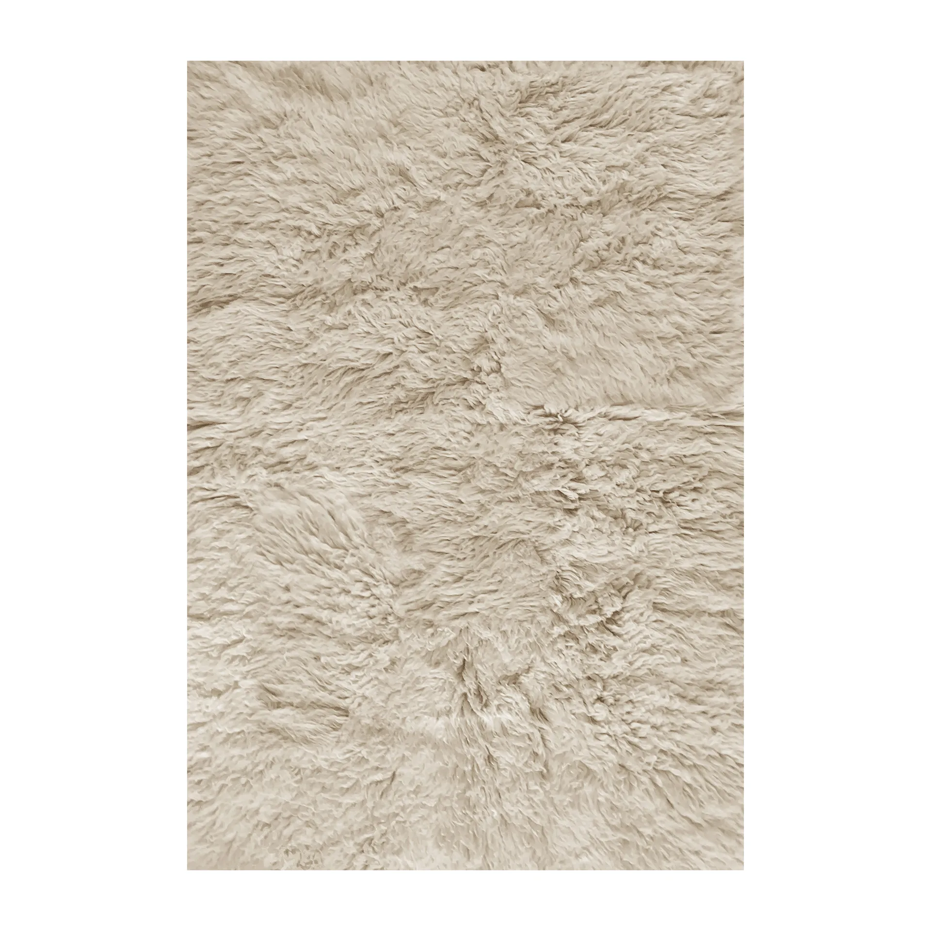 Shaggy rug 300x400 cm, Oatmeal Layered