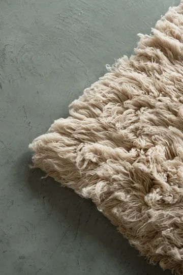 Shaggy rug 300x400 cm - Oatmeal - Layered