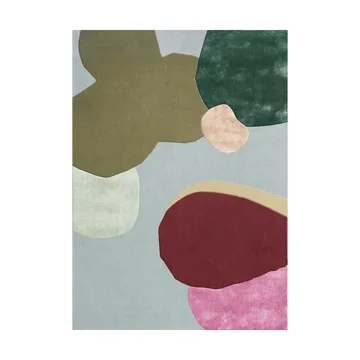 Sleeping Flower wool carpet - 200x300 cm - Layered