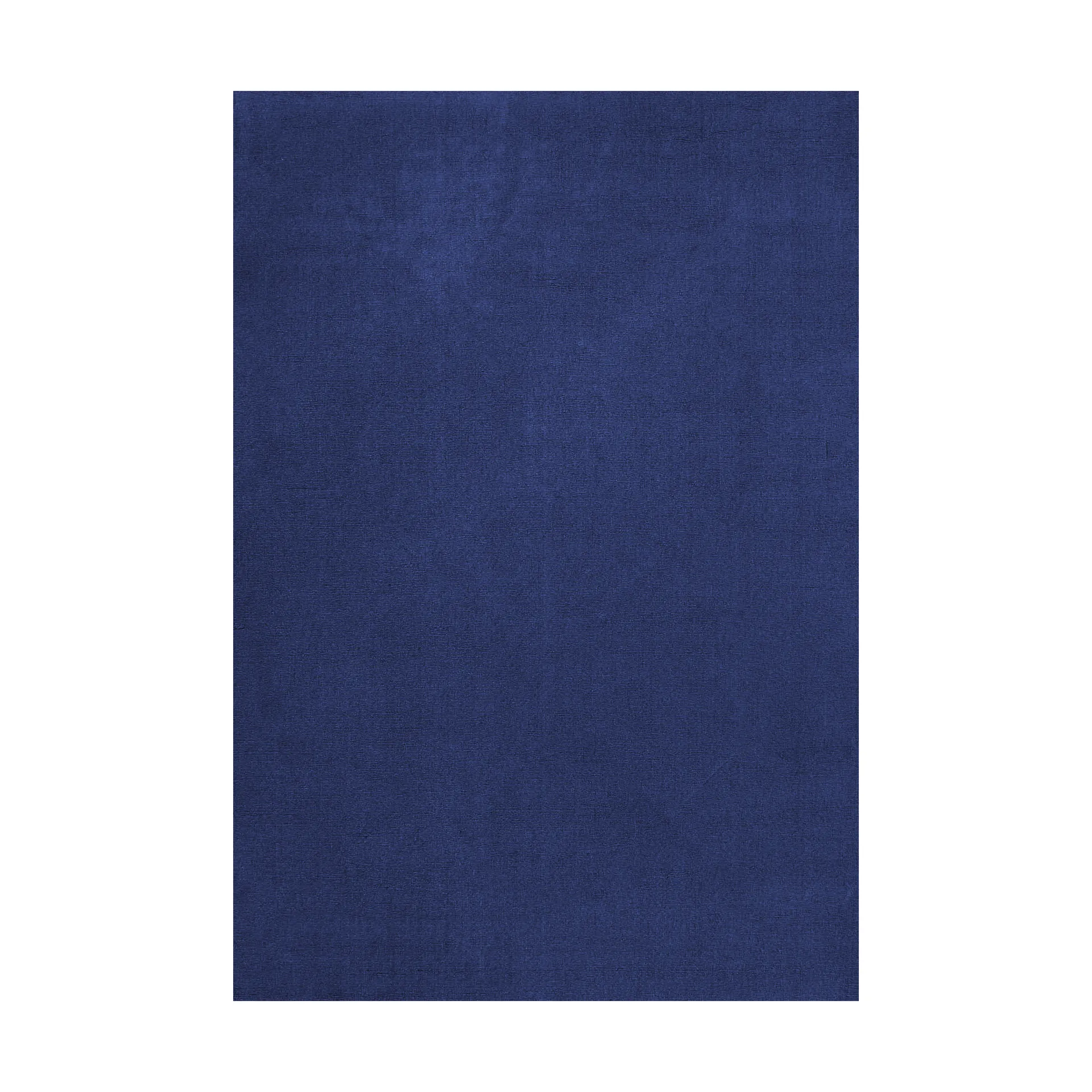 Solid Wool wool rug, Dark blue, 250x350 cm Layered