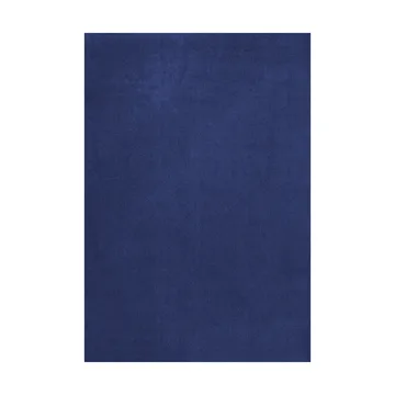 Solid Wool wool rug - Dark blue, 250x350 cm - Layered