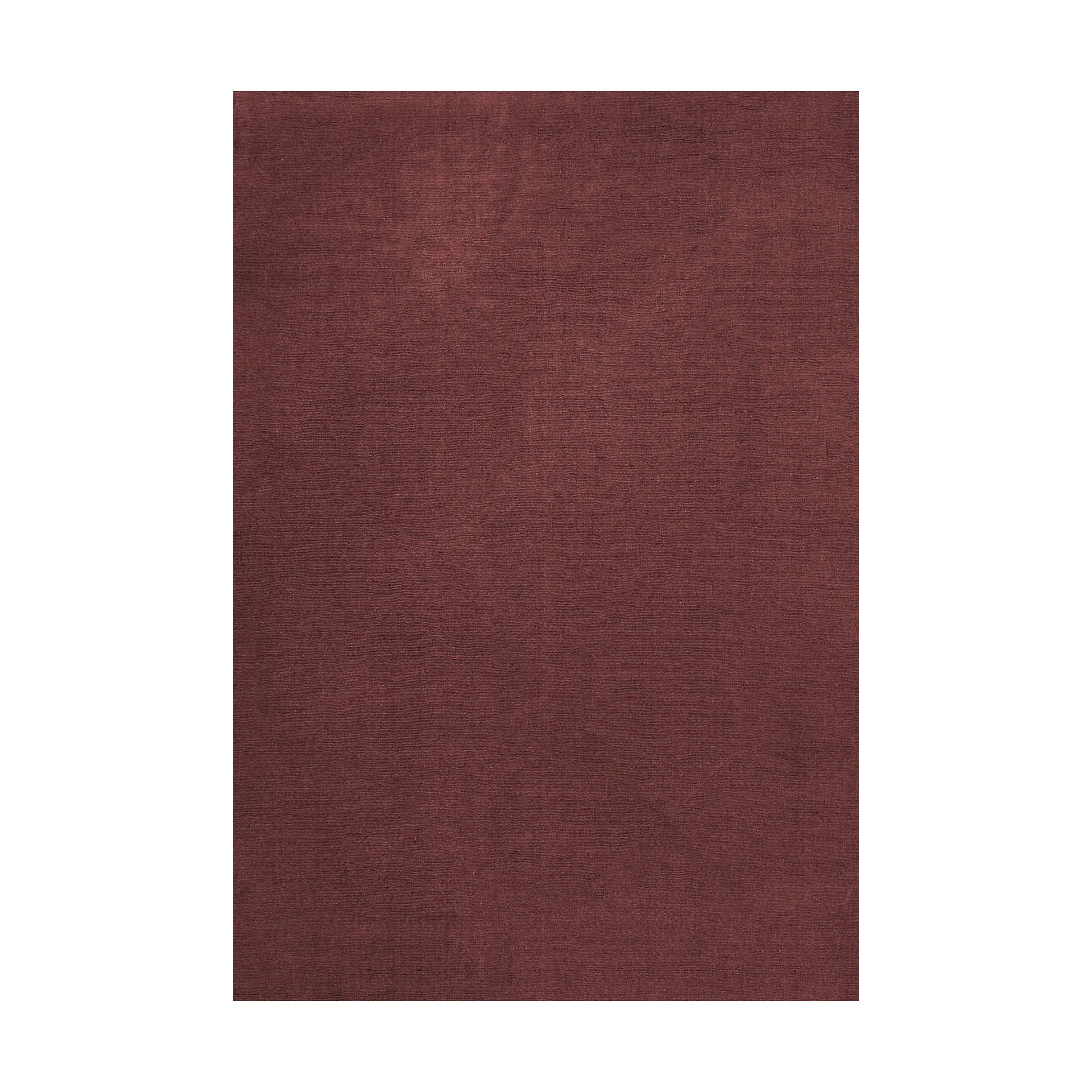 Solid Wool wool rug, Ruby red, 180x270 cm Layered