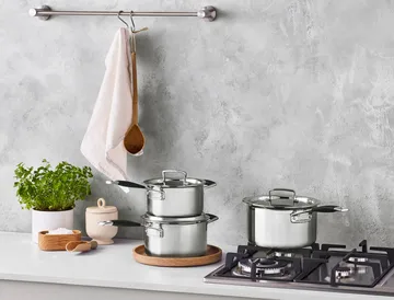 Le Creuset cookware set - Stainless steel, 3 pieces - Le Creuset
