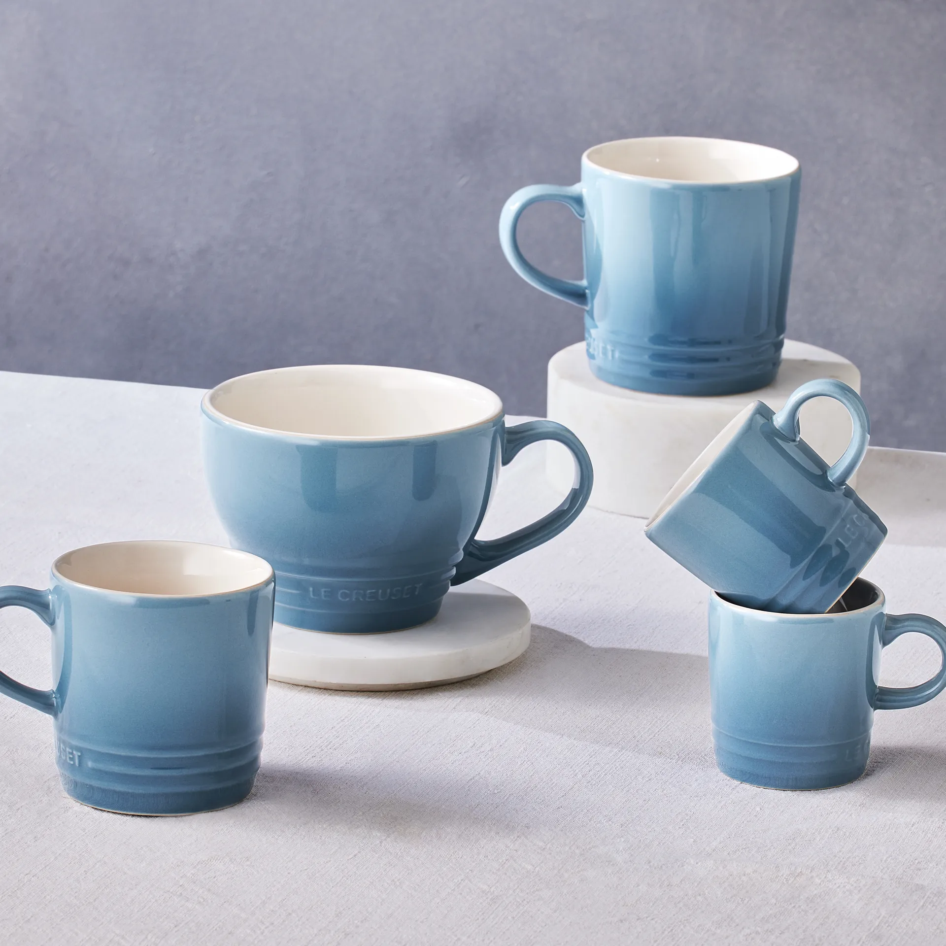 Le Creuset espresso cup 10 cl, Chambray Le Creuset
