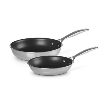 Le Creuset frying pan set - Stainless steel, 2 pieces - Le Creuset