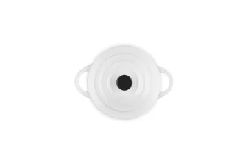 Le Creuset mini casserole 10 cm - White - Le Creuset