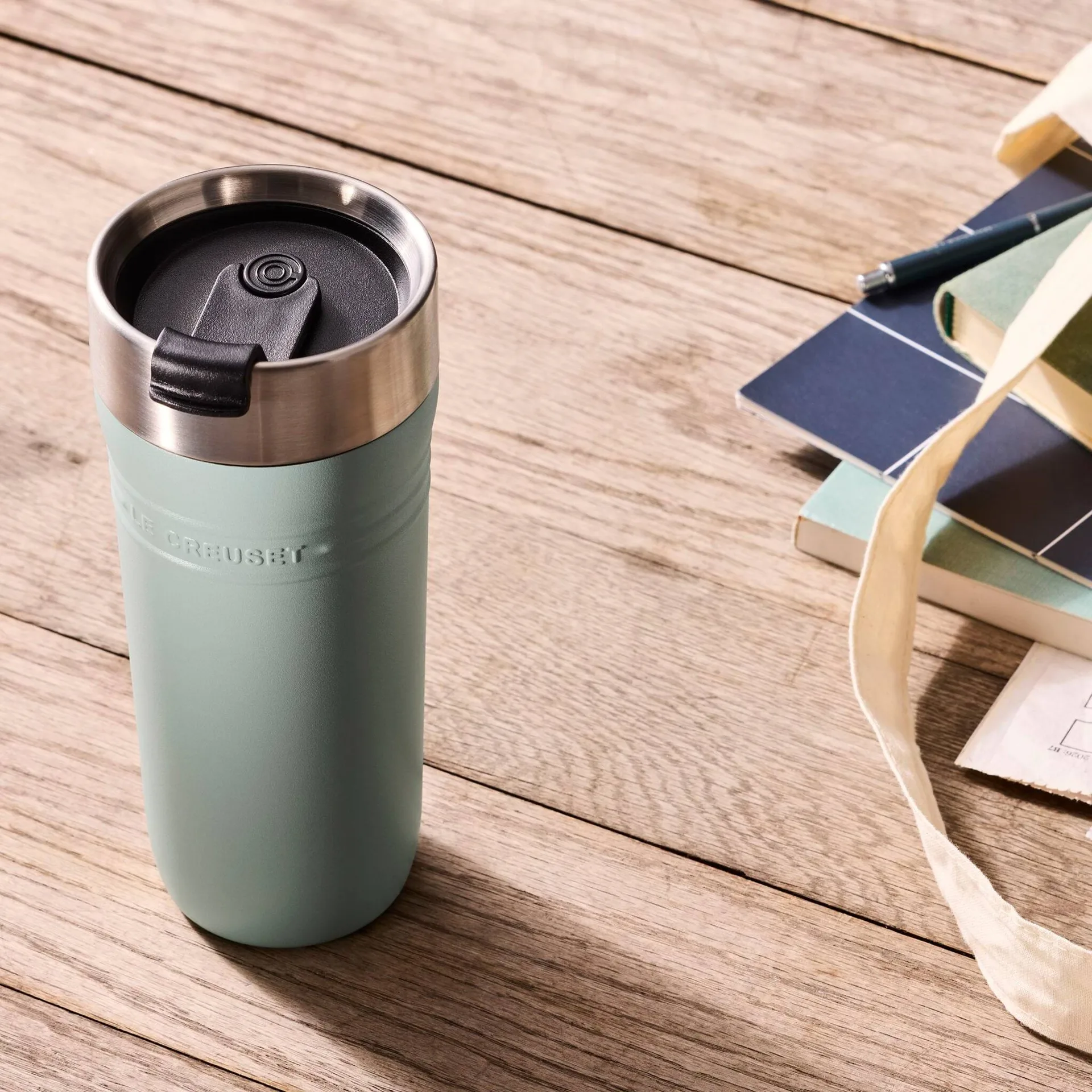 Le Creuset On The Go mug 0.35 L, Sea Salt Le Creuset