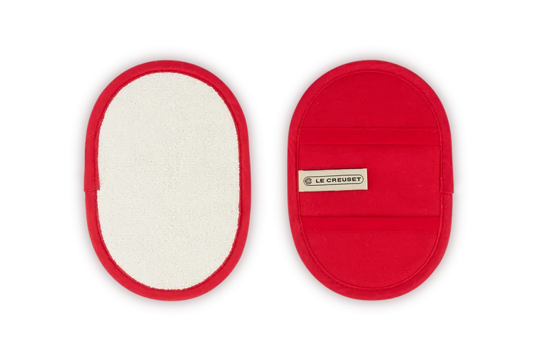 Le Creuset pot holders 2-pack 18x12 cm, Cerise Le Creuset