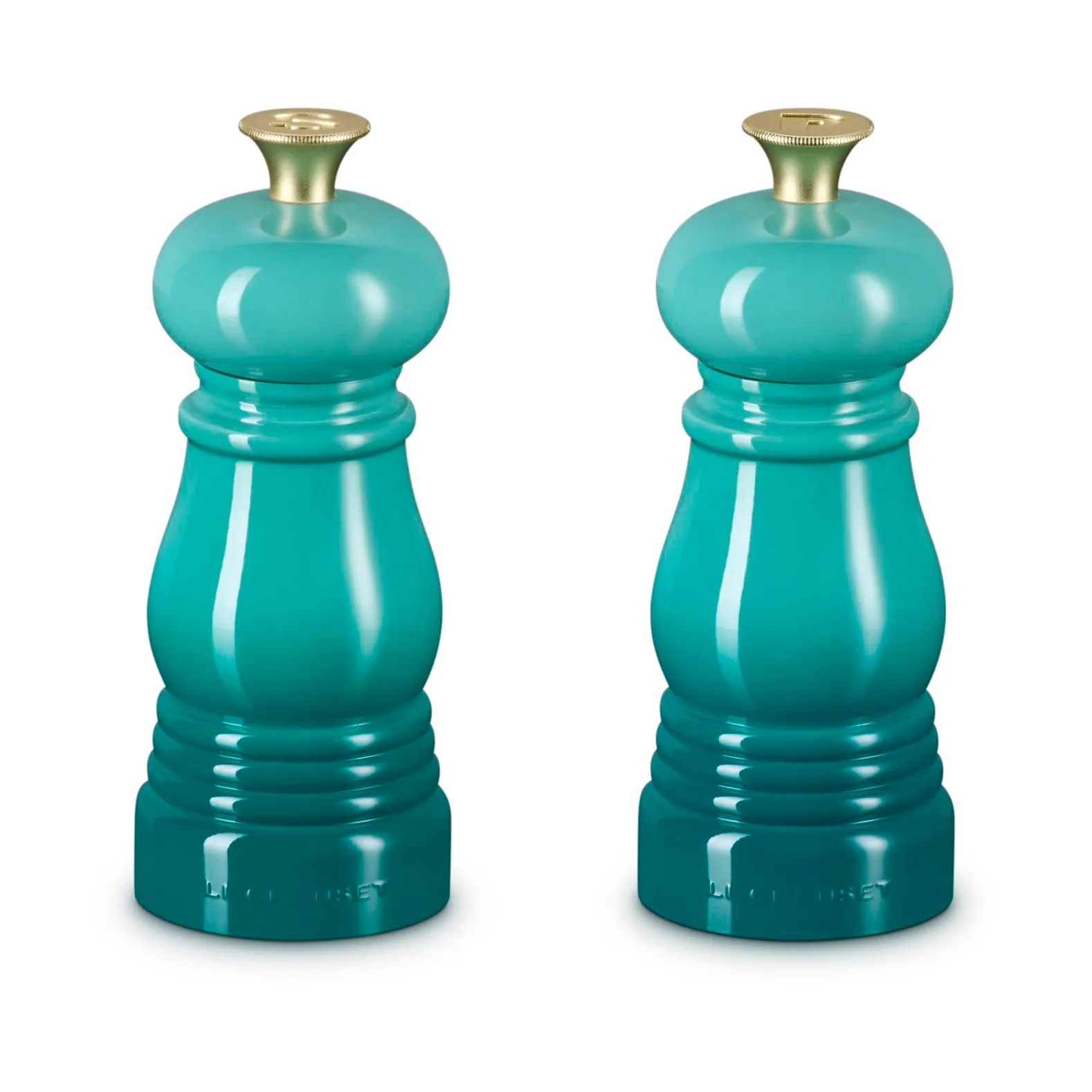Le Creuset salt- and pepper mill set 11 cm, Bleu Riviera Le Creuset
