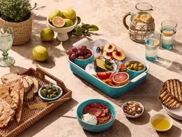 Le Creuset Signature deep plate 16 cm - Bleu Riviera - Le Creuset