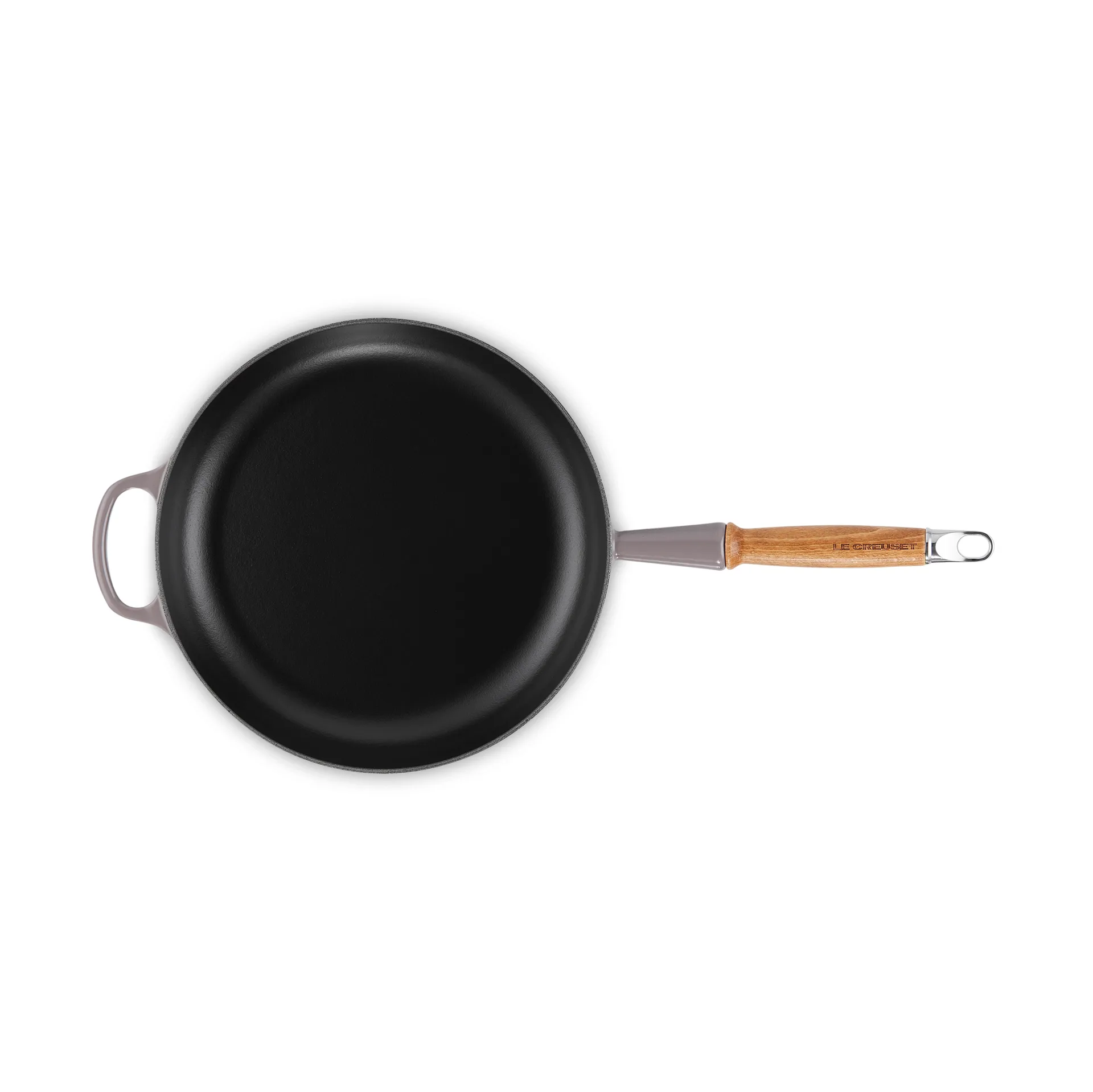 Le Creuset Signature frying pan wooden handle 28 cm, Flint Le Creuset