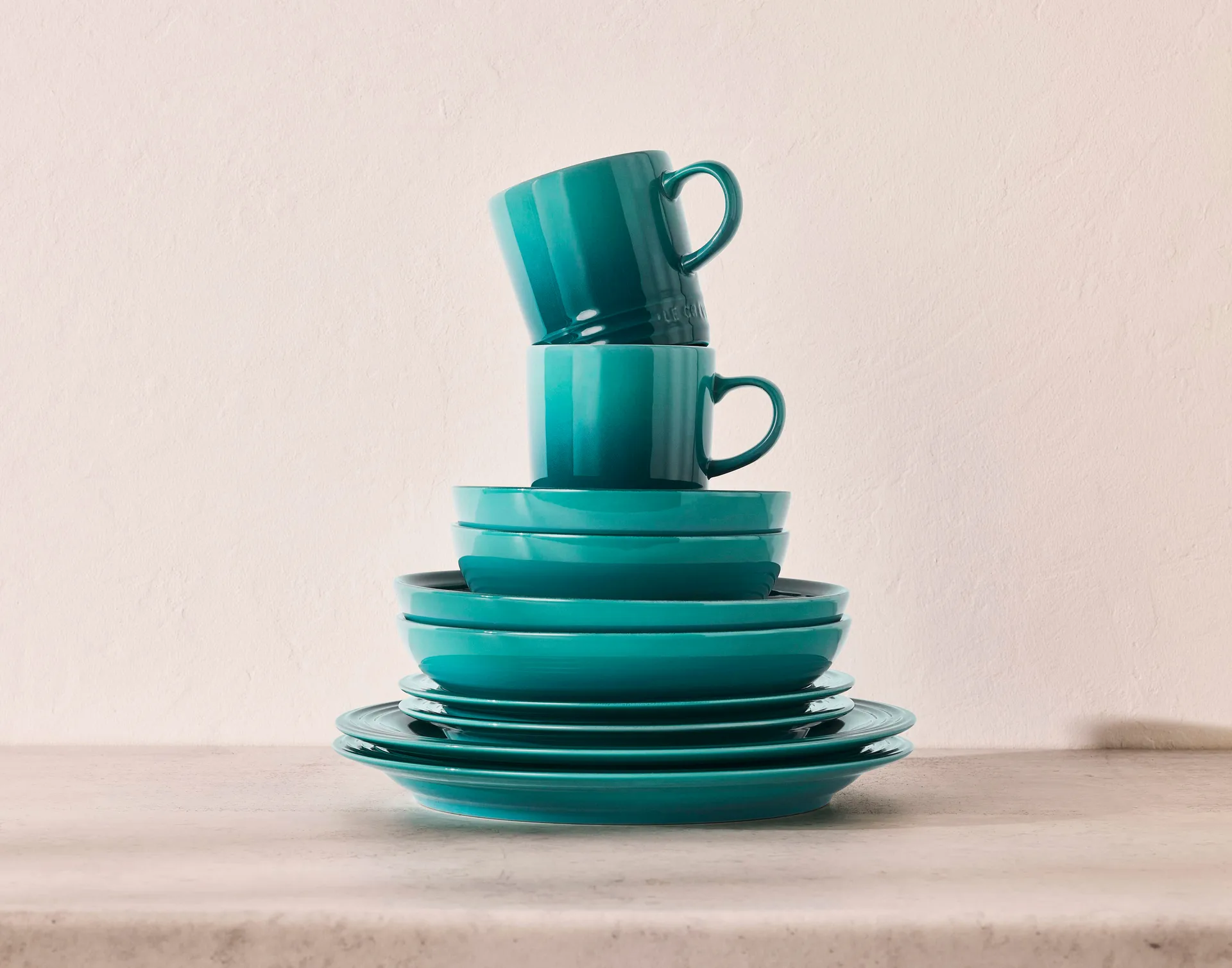 Le Creuset Signature pasta plate 22 cm, Bleu Riviera Le Creuset