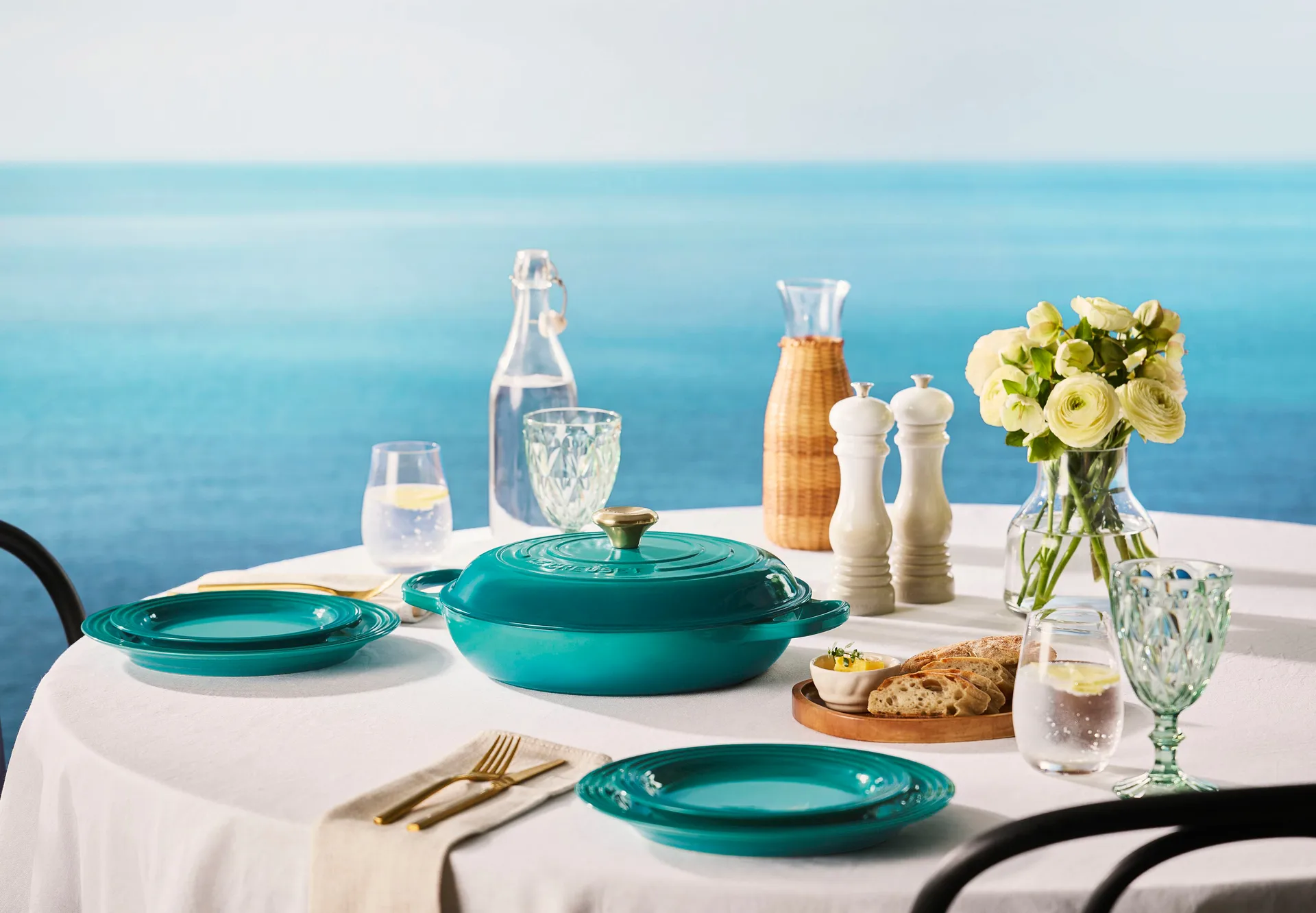Le Creuset Signature plate 27 cm, Bleu Riviera Le Creuset