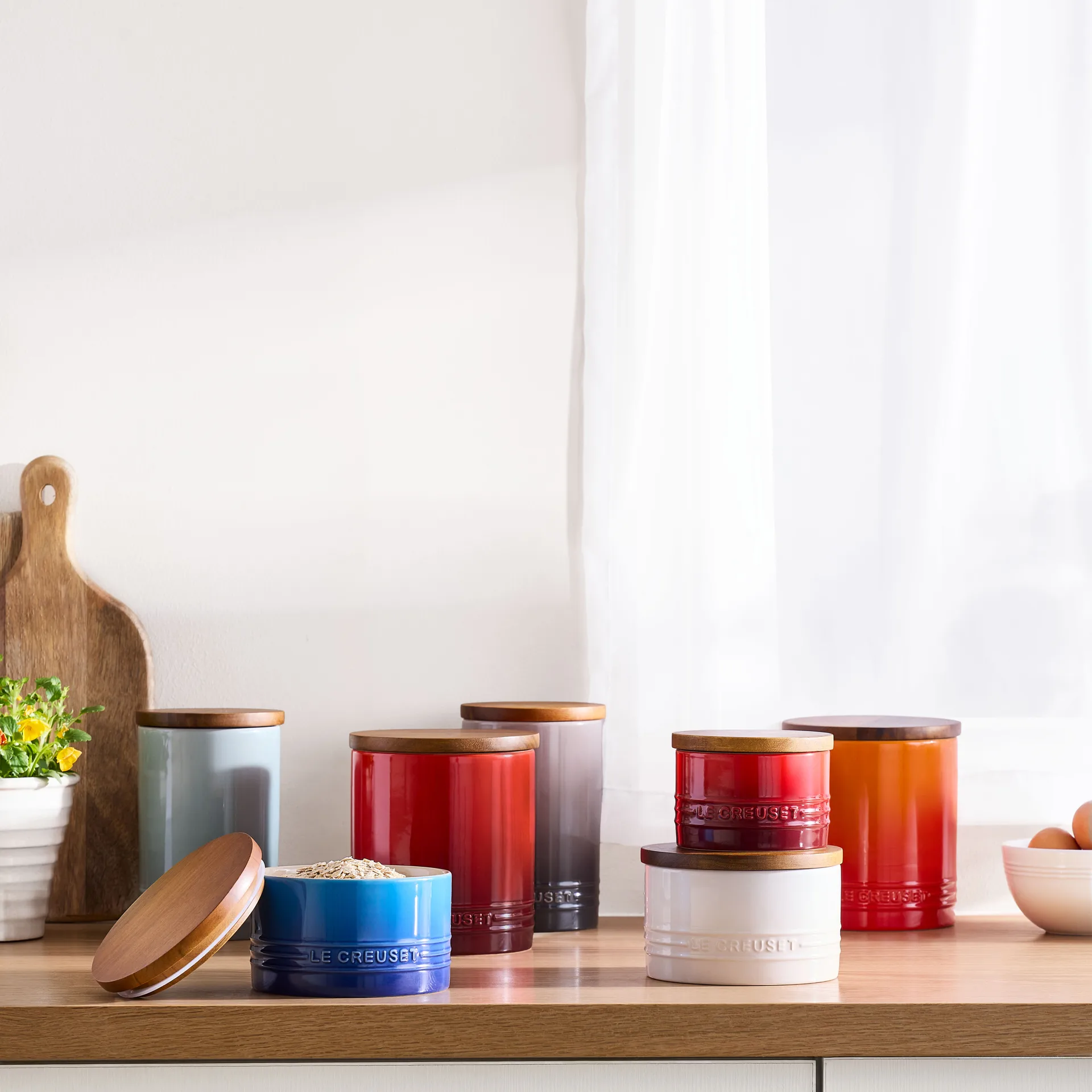 Le Creuset Signature storage jar, Flint, 770 ml Le Creuset