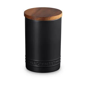 Le Creuset Signature storage jar - Matte Black, 770 ml - Le Creuset