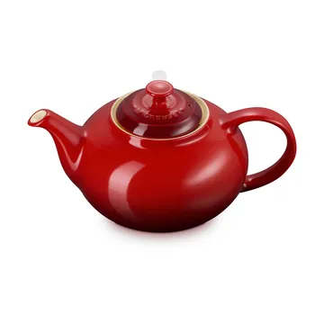 Le Creuset teapot - Cerise, with strainer, 1.3 L - Le Creuset