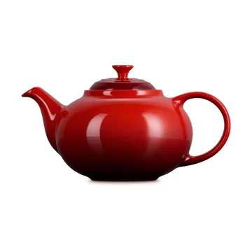 Le Creuset teapot - Cerise, with strainer, 1.3 L - Le Creuset