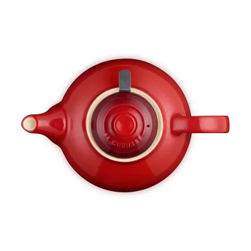 Le Creuset teapot - Cerise, with strainer, 1.3 L - Le Creuset
