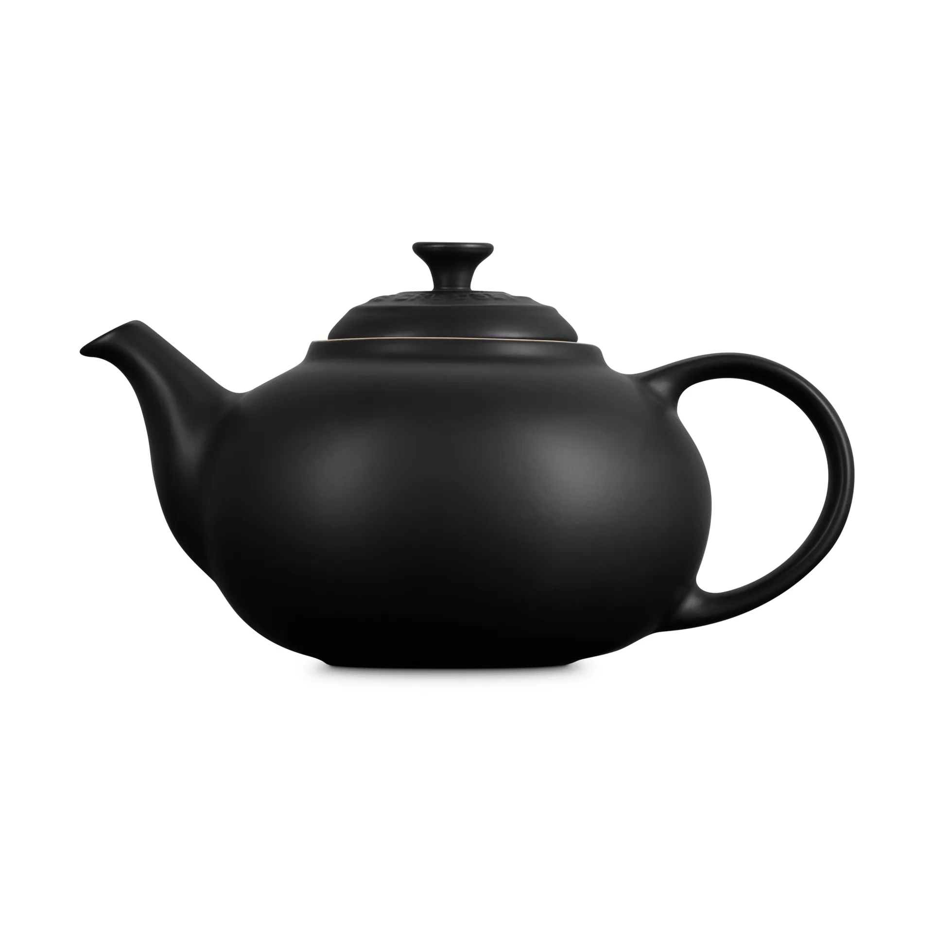 Le Creuset teapot, Matte Black, with strainer, 1.3 L Le Creuset