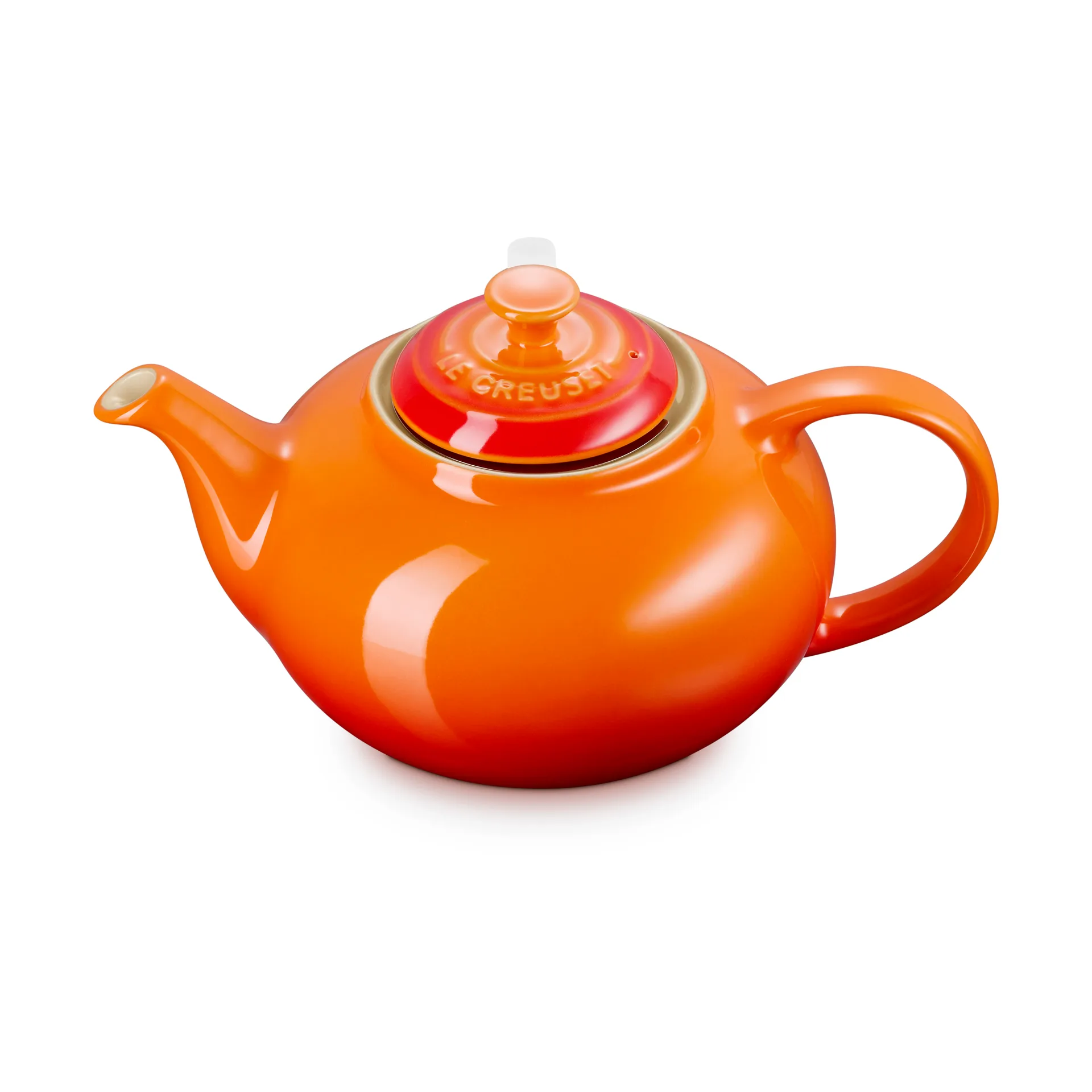 Le Creuset teapot, Volcanic, with strainer, 1.3 L Le Creuset