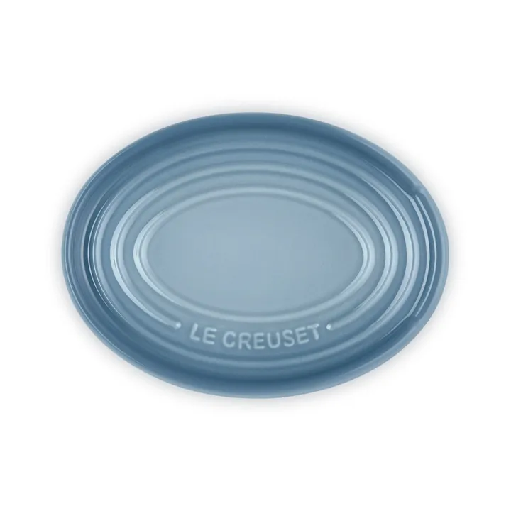 Oval holder for serving spoon - Chambray - Le Creuset