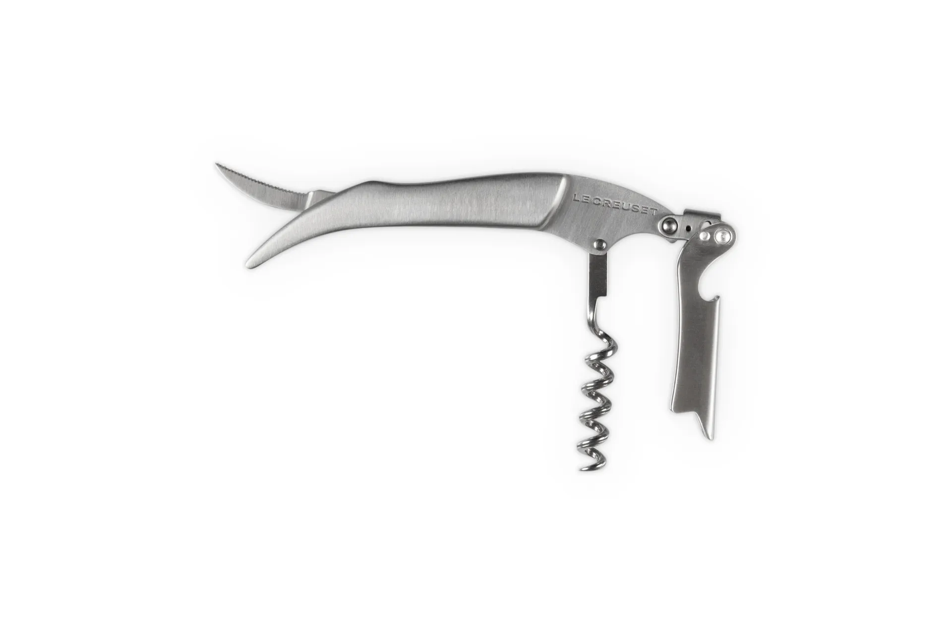 Premium Waiter's Friend corkscrew, Stainless steel Le Creuset