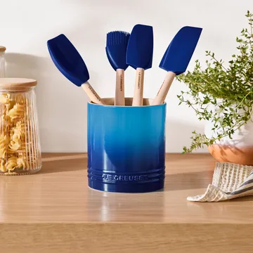 Signature stoneware cutlery and utensil jar 1.1 L - Azure - Le Creuset